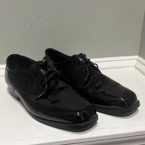 Frederico Leone Limited Patent Leather Black Men's Dress Shoes-size 12M